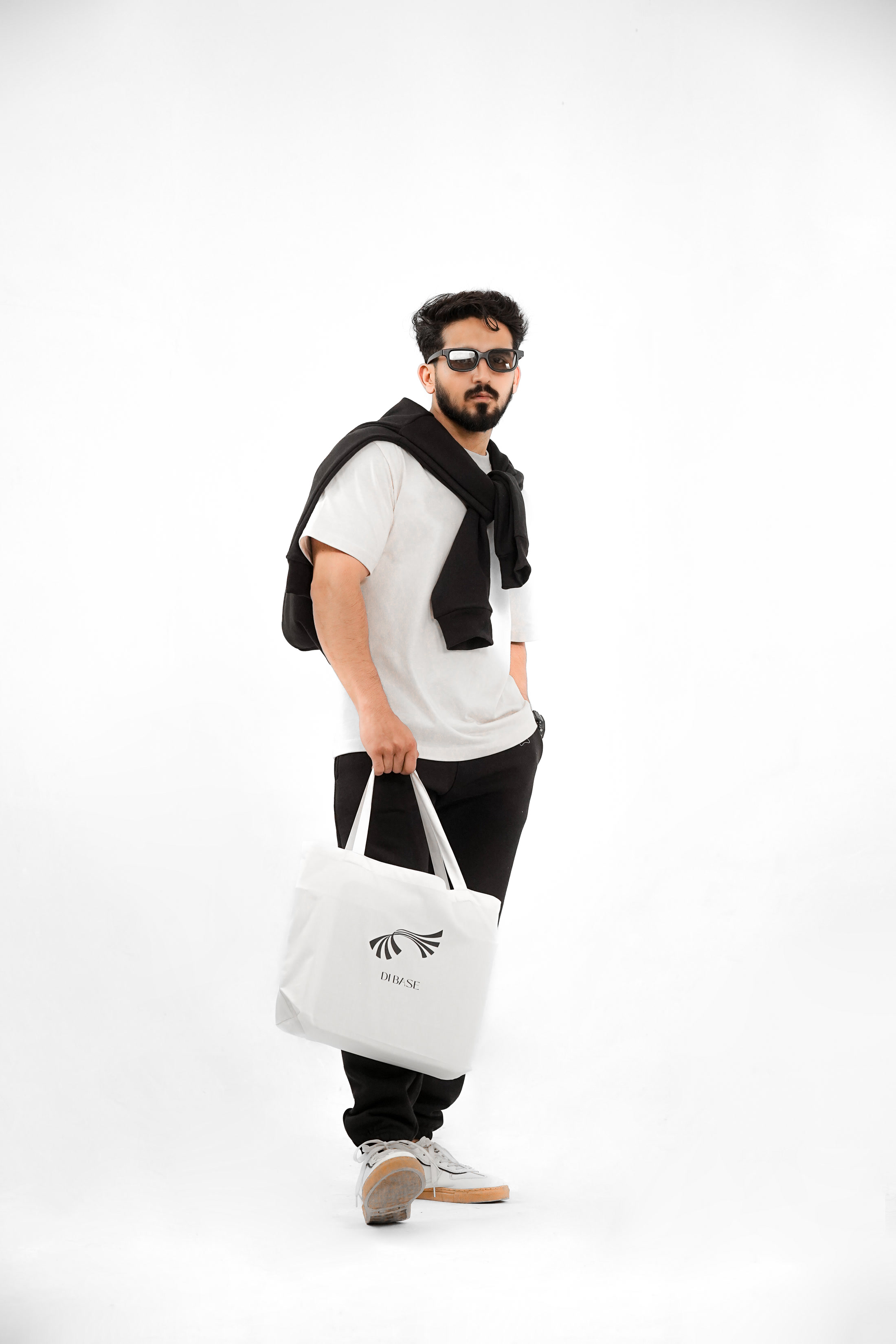 Pearl Classic Cotton Bag Black - Zoom Image