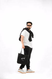 Mid Night Essential Bag Black - Small/Thumbnail Image