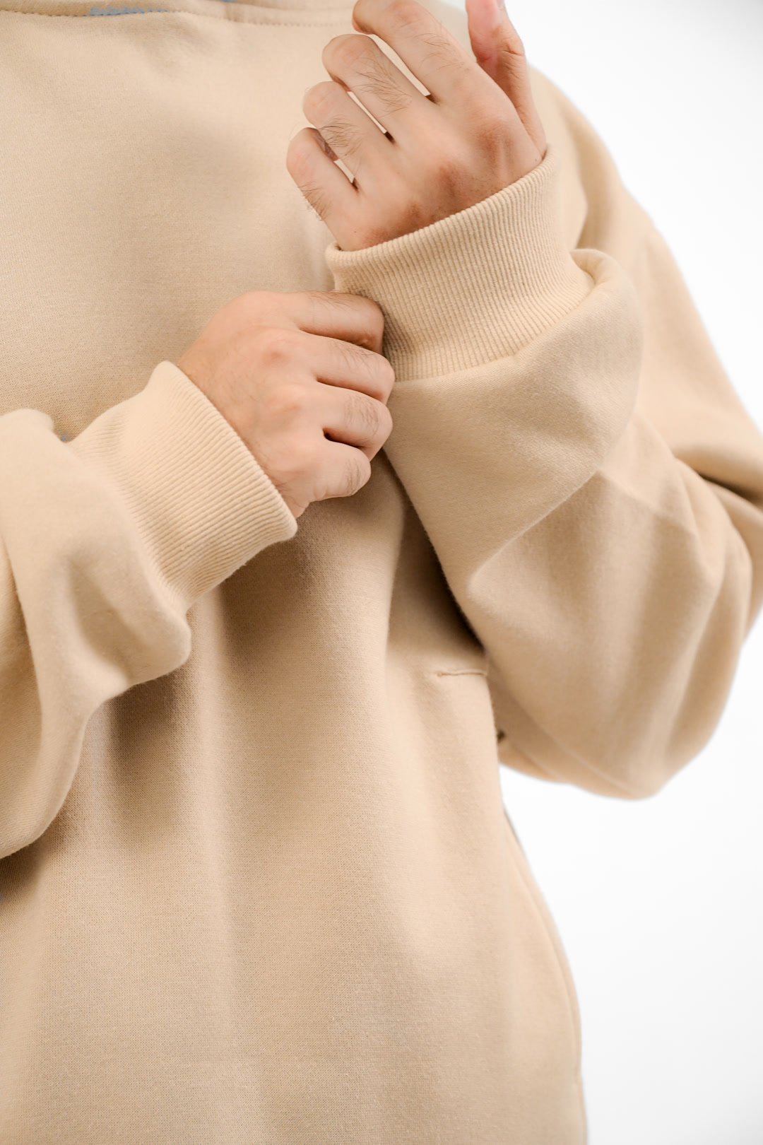 Sandy Beige Hoodie Mojave-Desert - Main Image