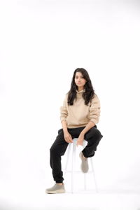 Sandy Beige Hoodie Mojave-Desert - Small/Thumbnail Image