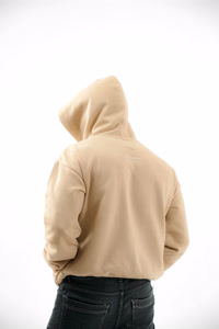 Sandy Beige Hoodie Mojave-Desert - Small/Thumbnail Image
