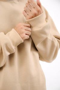 Sandy Beige Hoodie Mojave-Desert - Small/Thumbnail Image