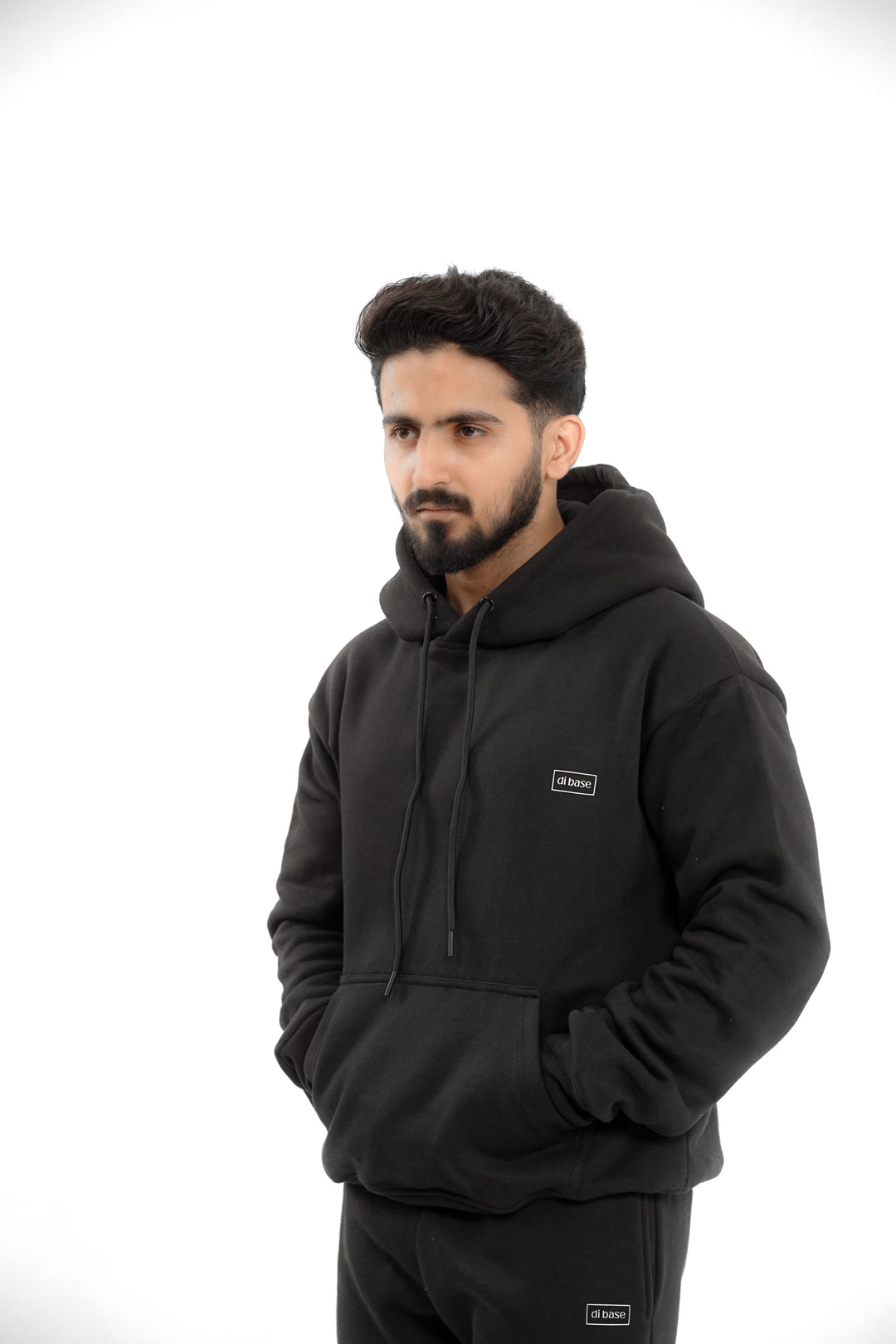 Deep Black Hoodie Ultra-Black - Main Image
