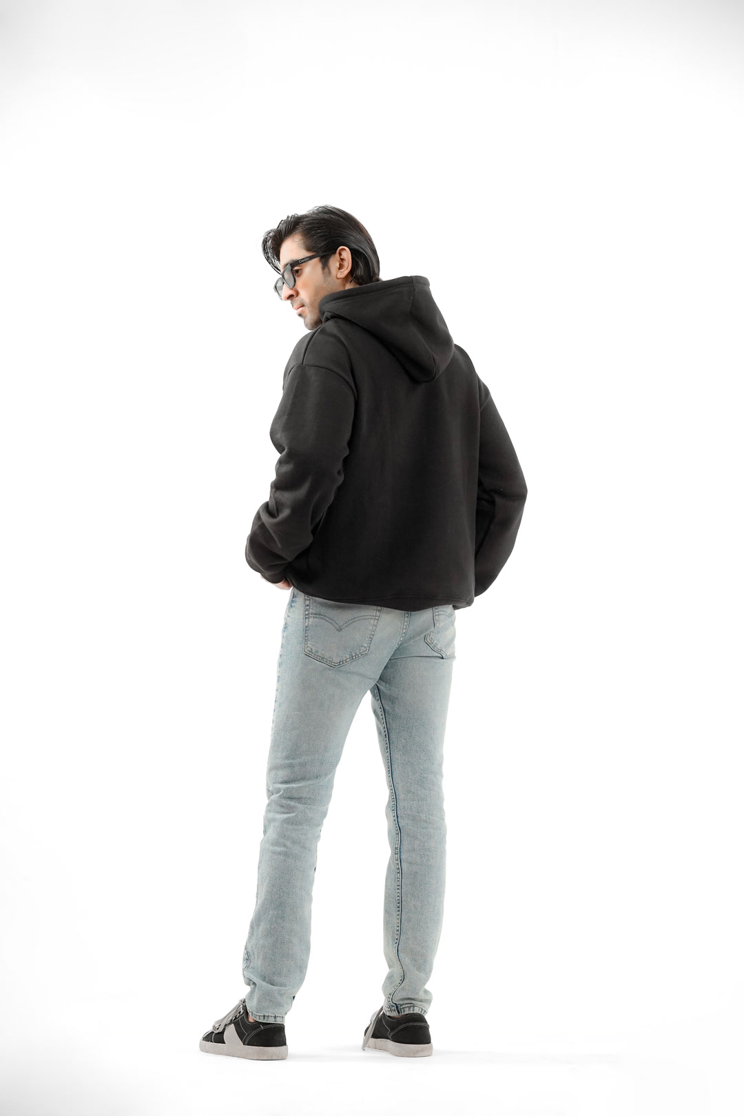 Deep Black Hoodie Ultra-Black - Main Image
