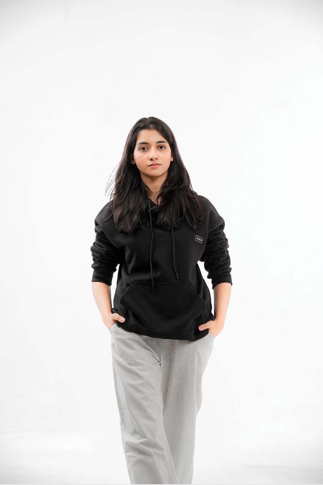 Deep Black Hoodie