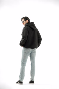 Deep Black Hoodie Ultra-Black - Small/Thumbnail Image