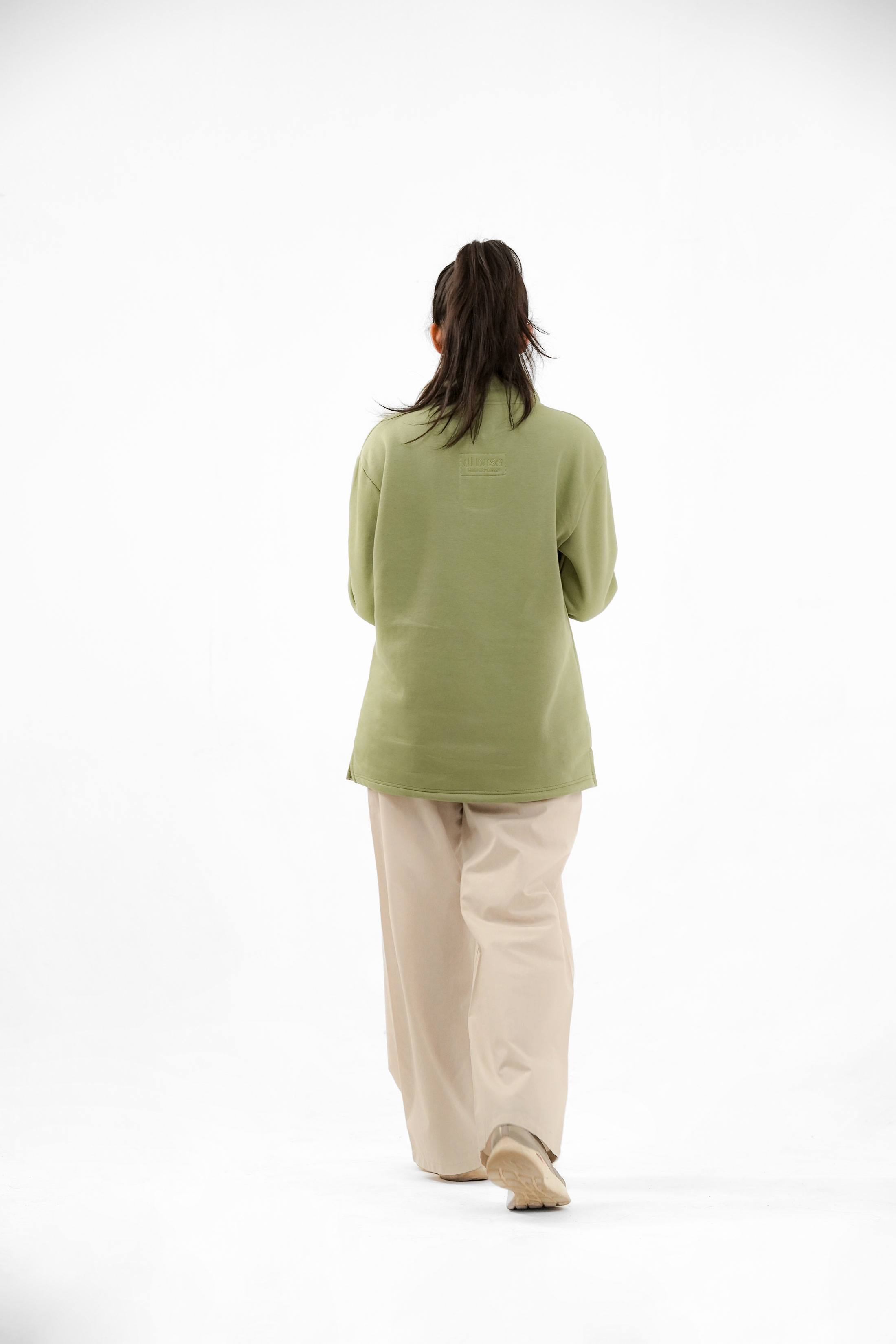 Sage Breeze Sweatshirt Tarragon - Zoom Image