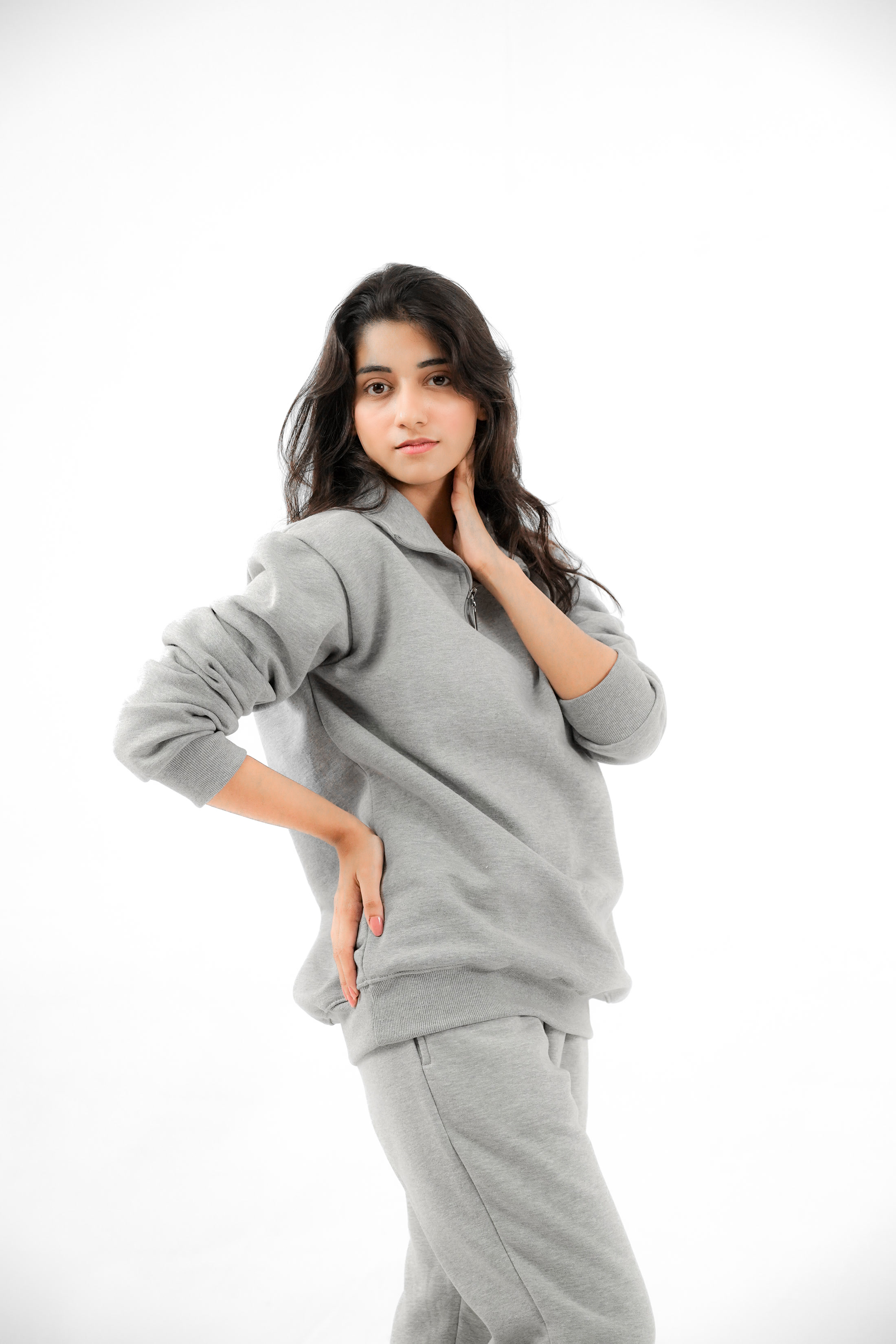 Heather Storm Sweatshirt Heather-Grey - Zoom Image